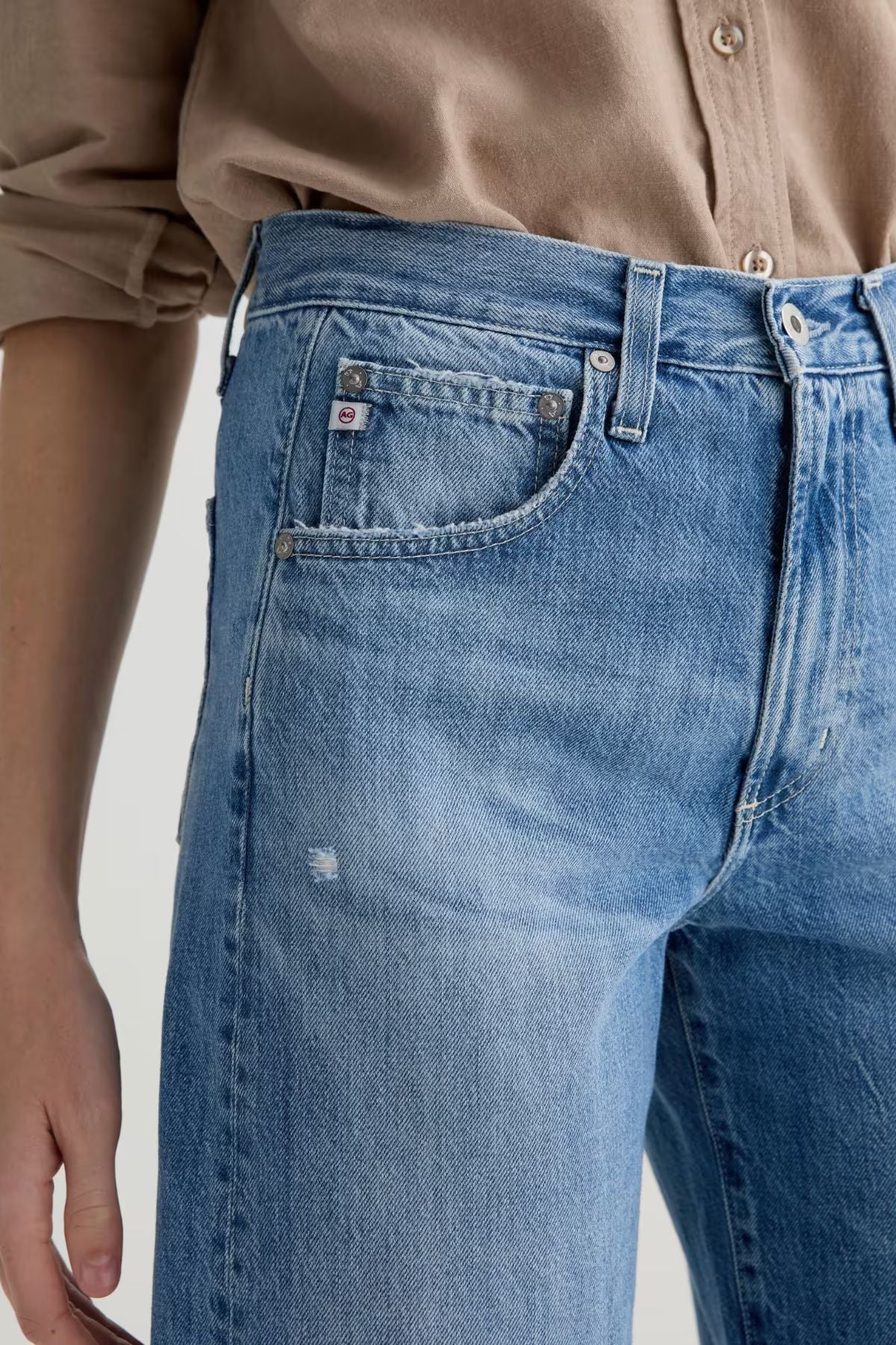 AG Denim Hattie Crop - 17 Years Divergent - Image 4