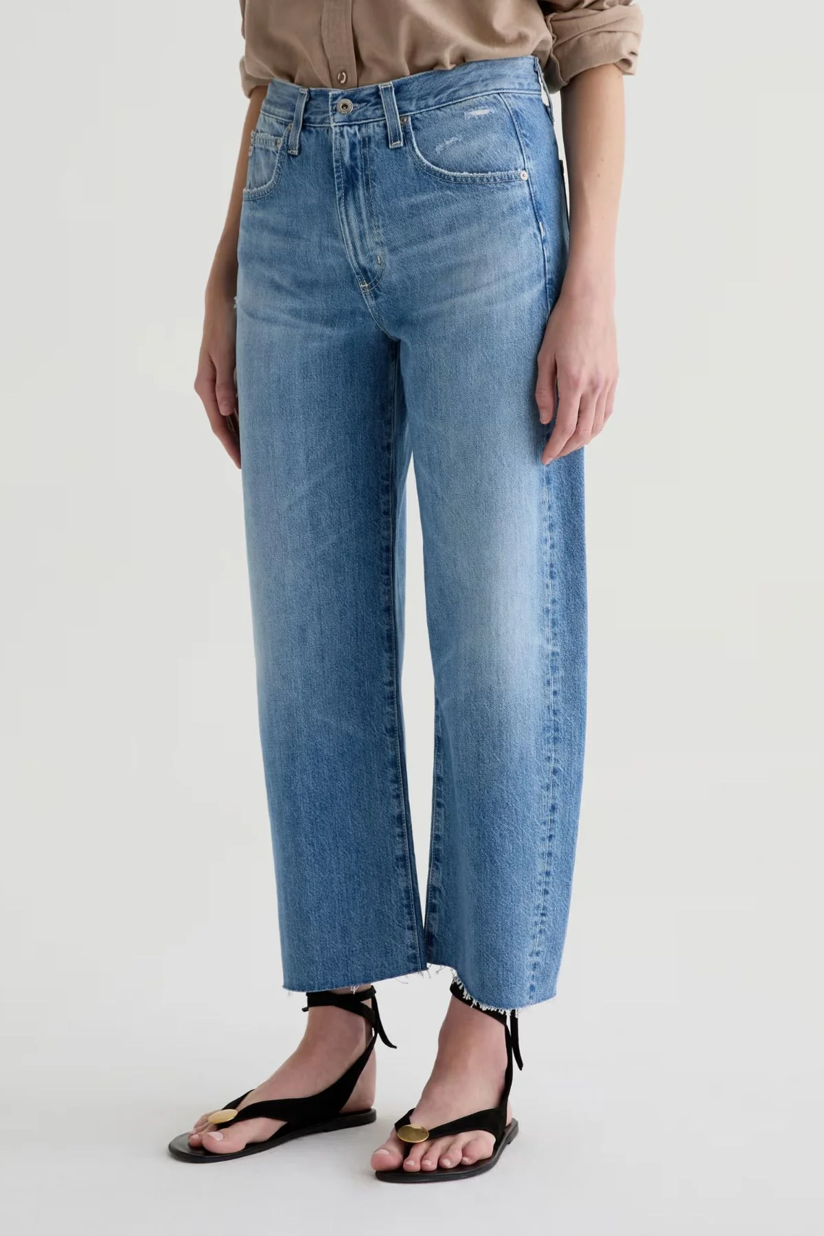 AG Denim Hattie Crop - 17 Years Divergent - Image 6