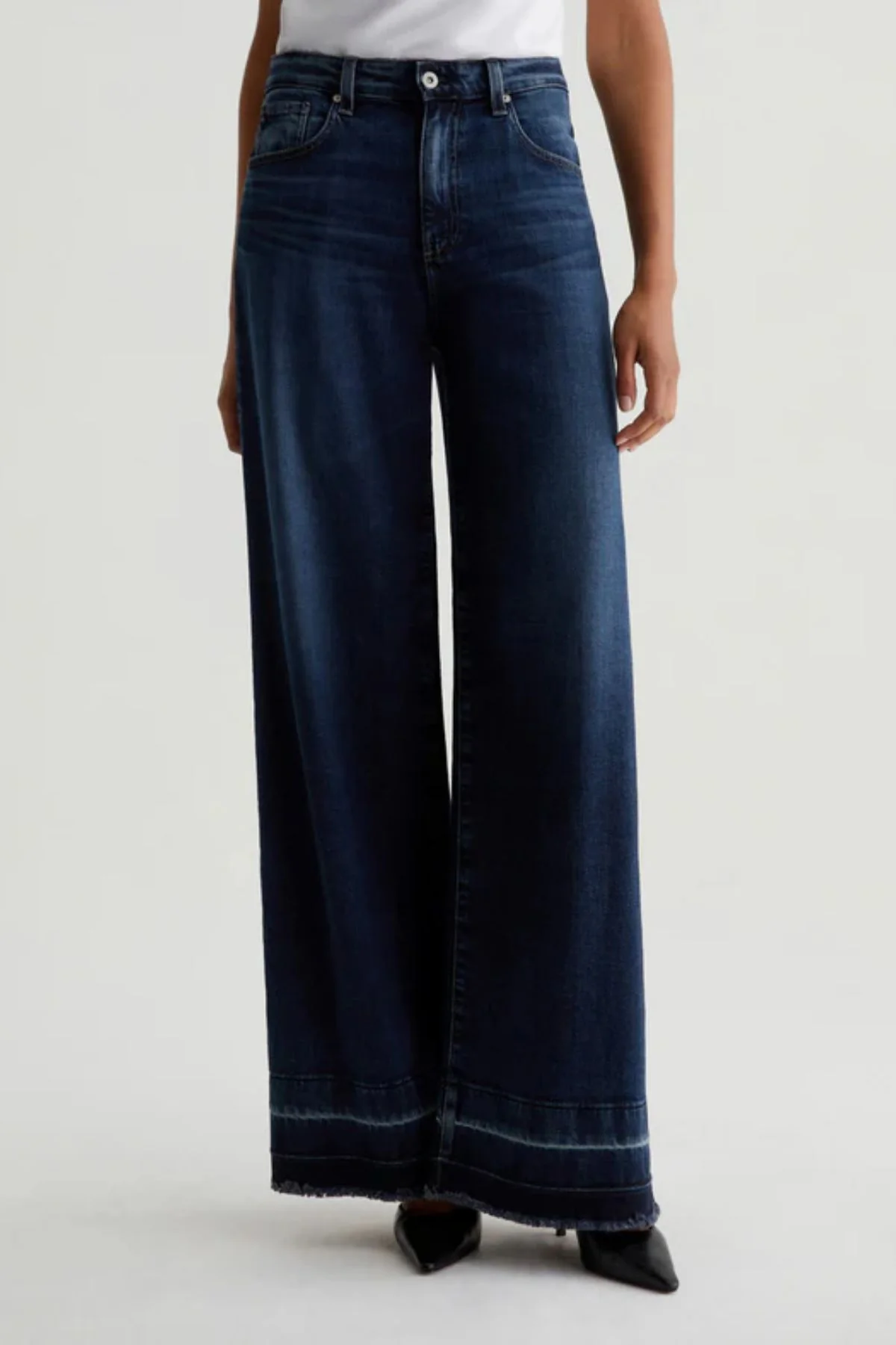 AG Denim The Deven Wide Leg Jean - Amsterdam - Image 4