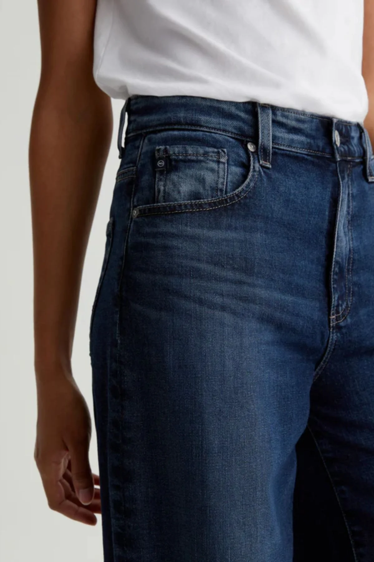AG Denim The Deven Wide Leg Jean - Amsterdam - Image 7