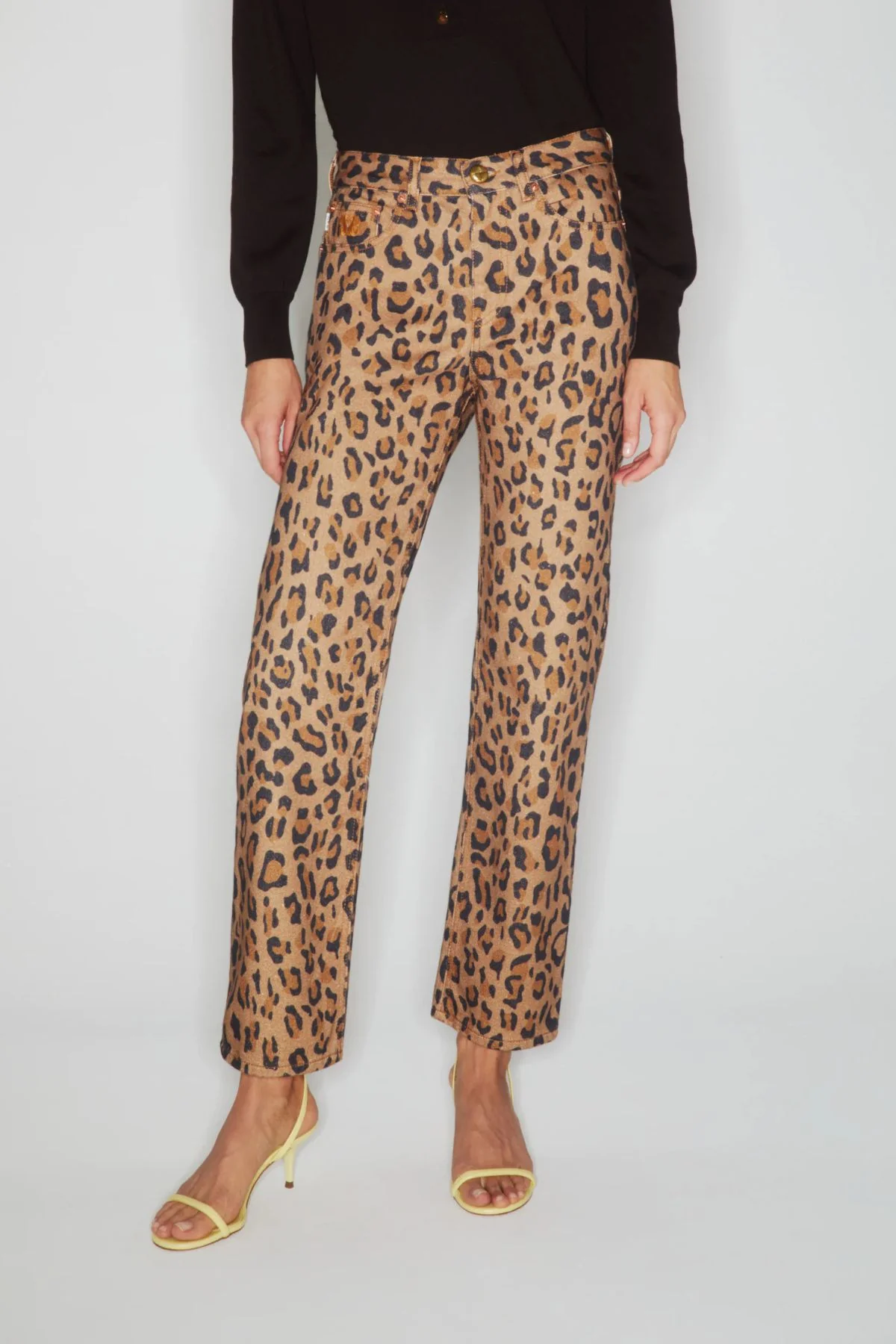 BLAZÉ Milano Simba Denim Paso Jeans - Camel - Image 5