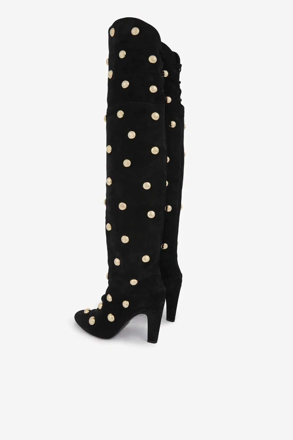 Chloé Eve Over the Knee Boot - Black - Image 3