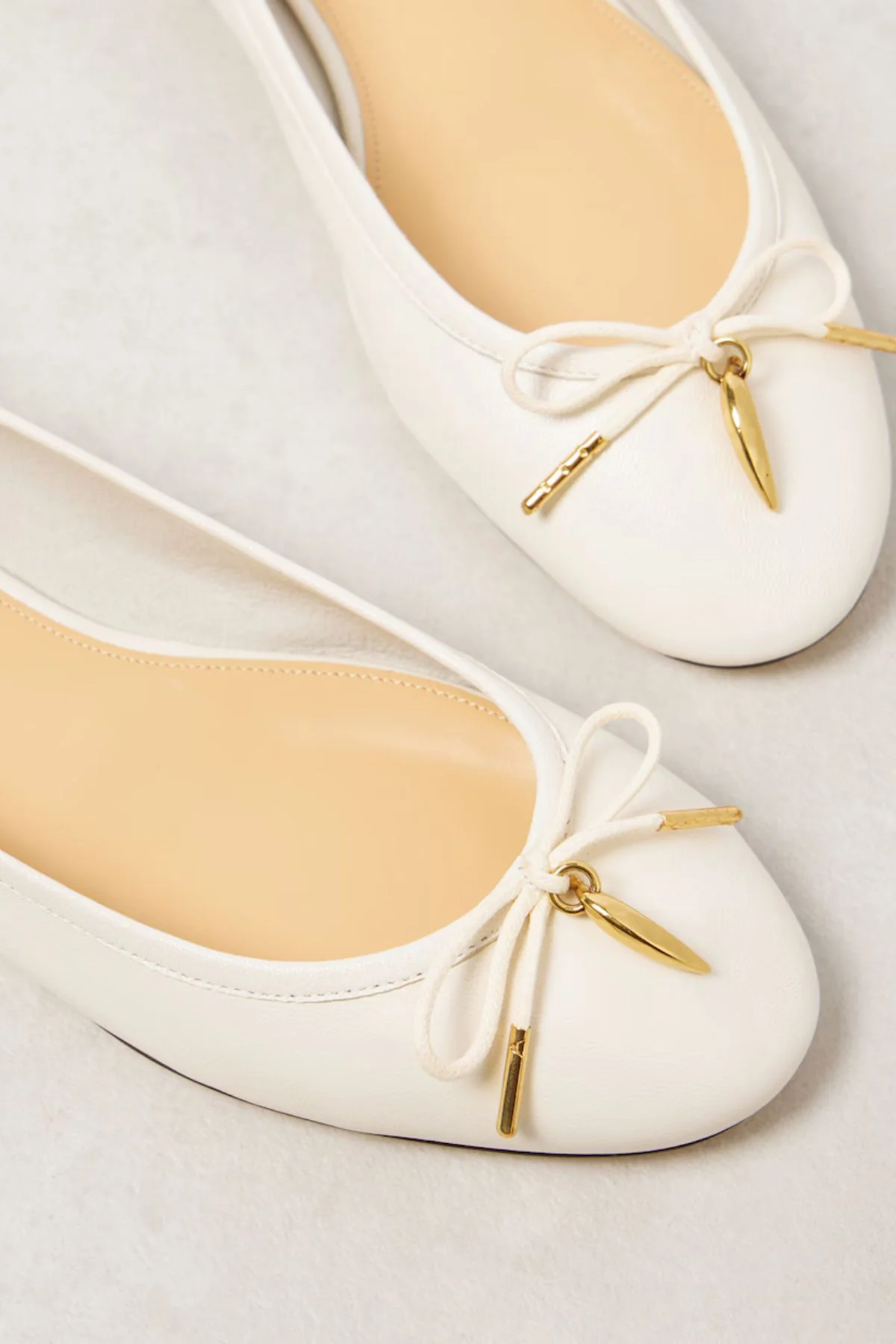 Chloé Iris Ballet Flat - Eggshell - Image 3
