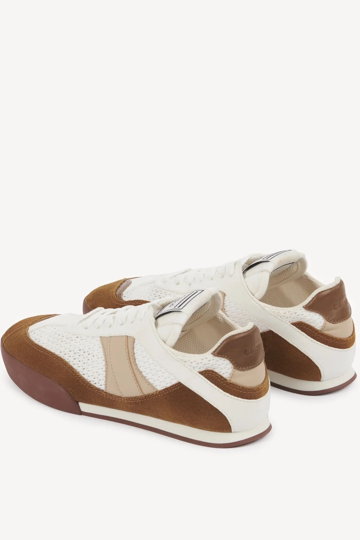 Chloé Kick Sneaker - Natural Brown - Image 3