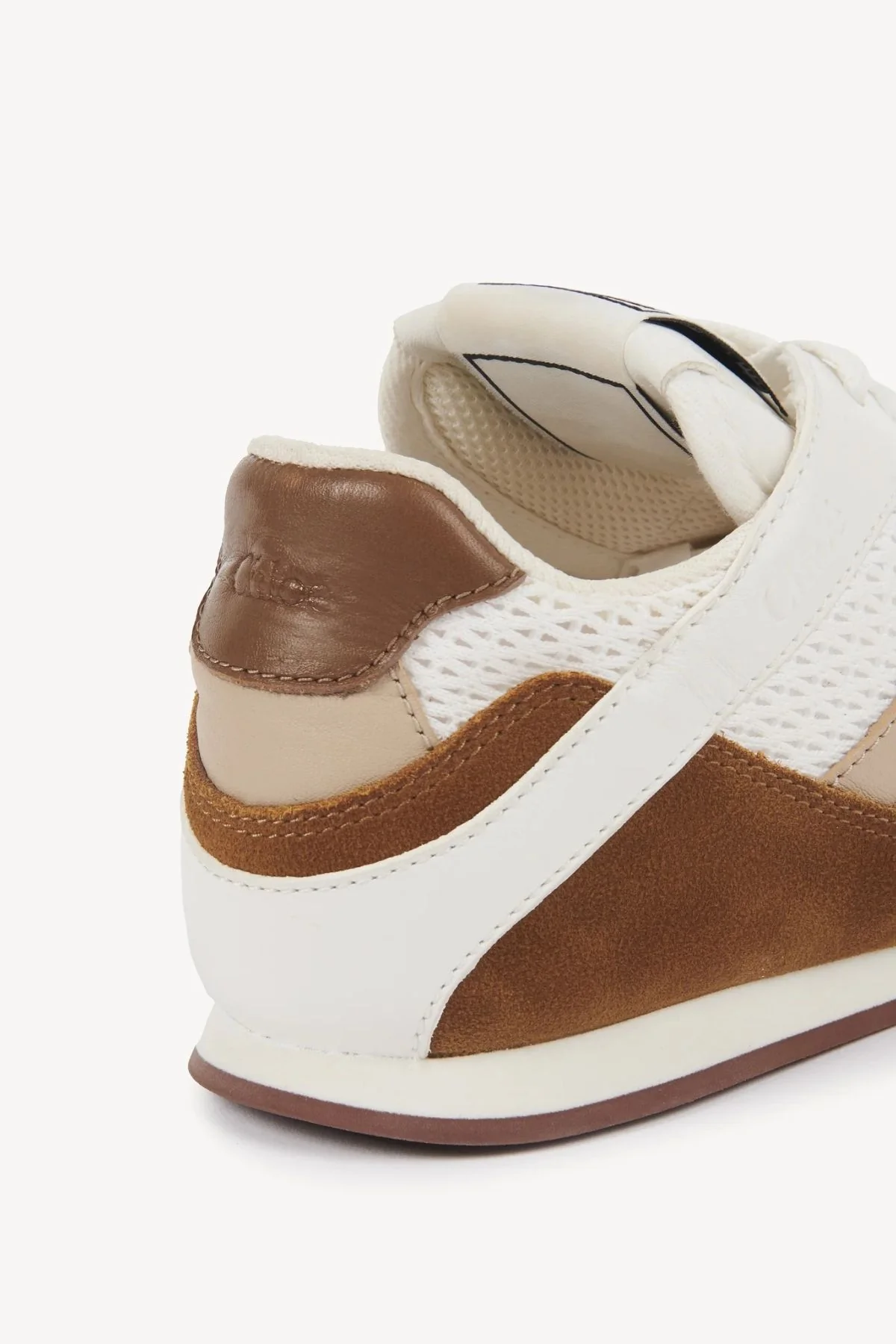 Chloé Kick Sneaker - Natural Brown - Image 4