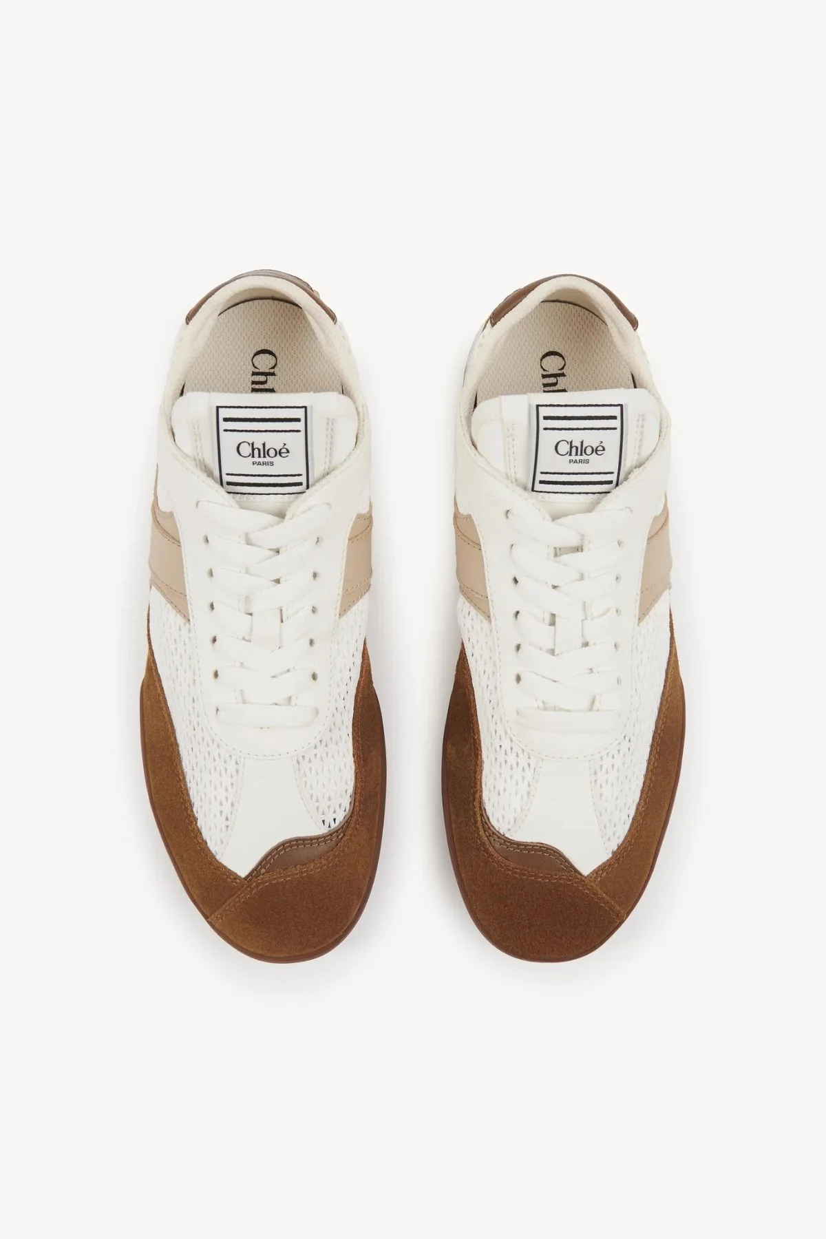 Chloé Kick Sneaker - Natural Brown - Image 5