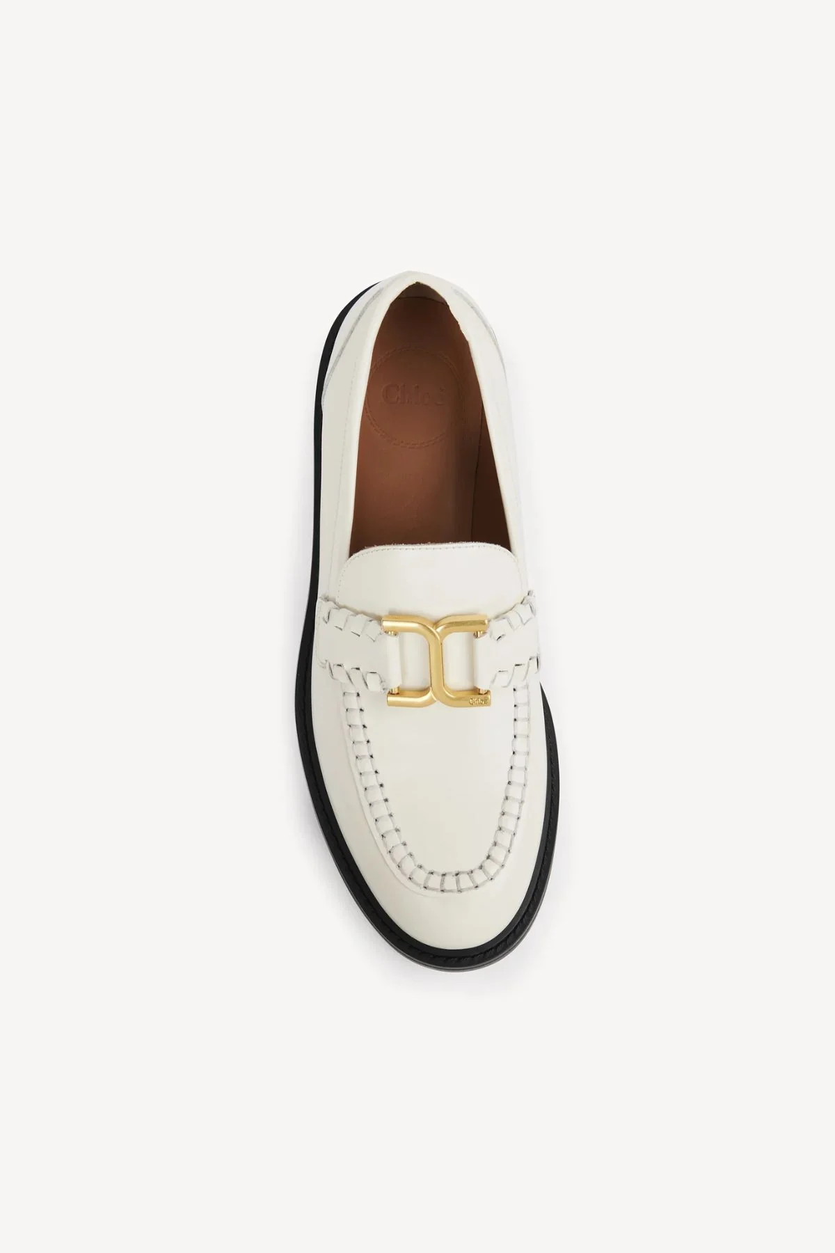 Chloé Marcie Loafer - Eggshell - Image 3
