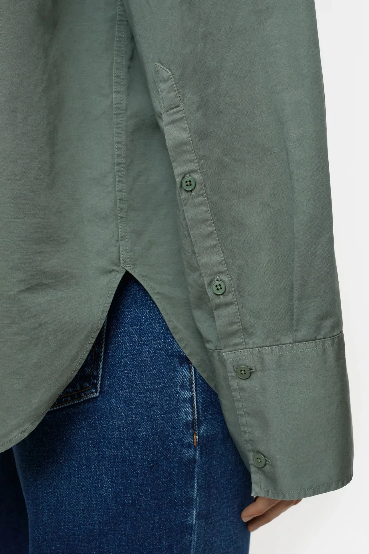 CLOSED Utility Shirt - Faded Green - Image 5