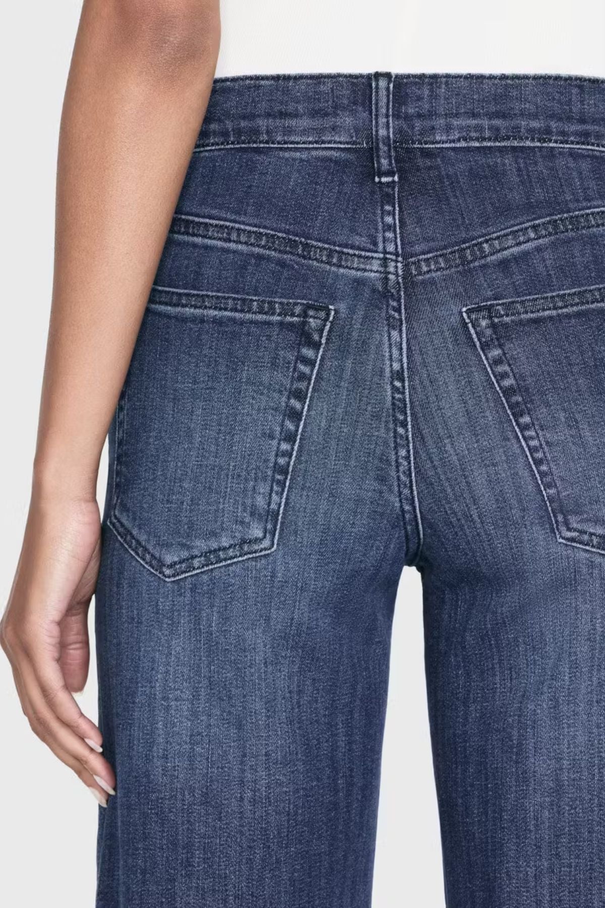 Frame Denim Le Slim Palazzo - Thunderstorm - Image 6