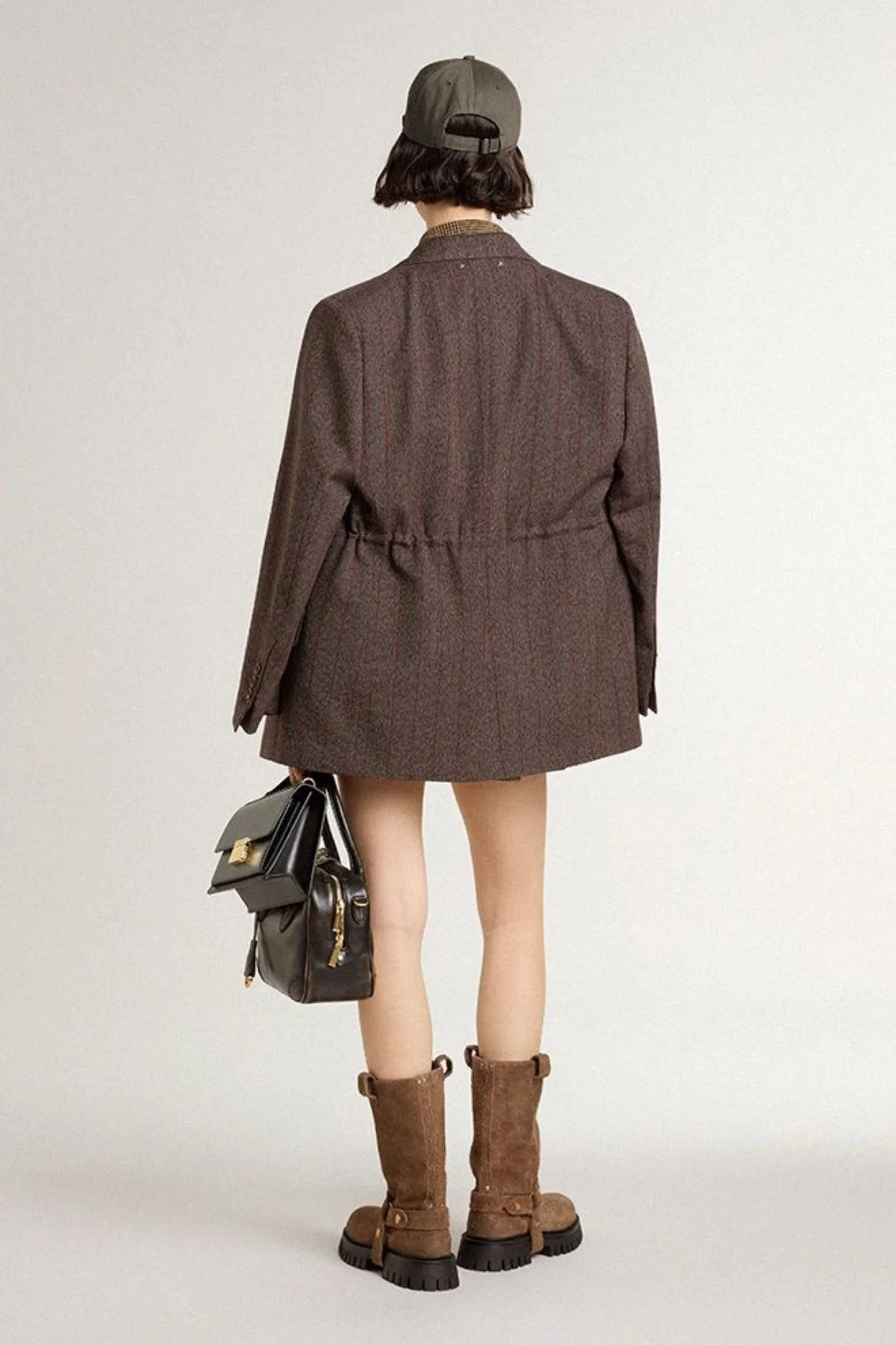 Golden Goose Distressed Venezia Bag - Black - Image 3