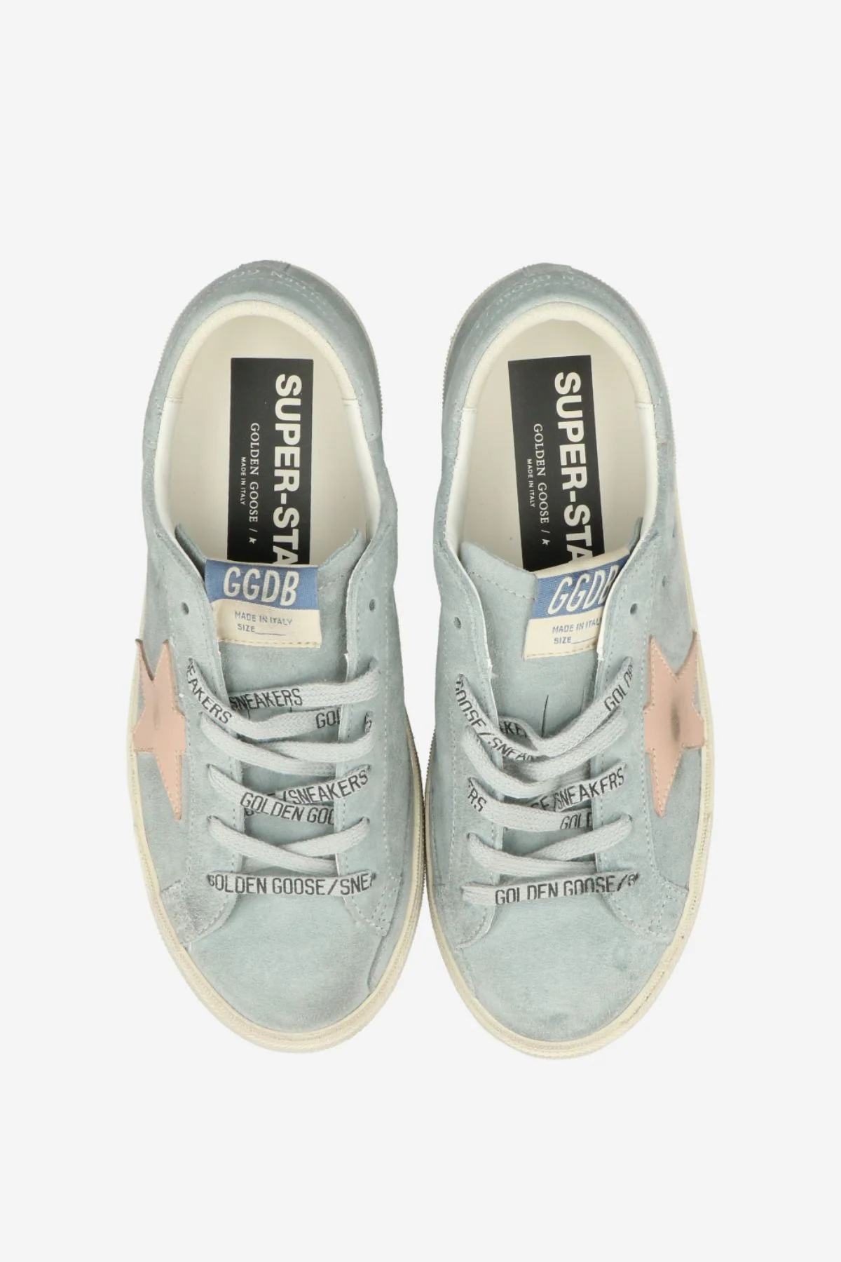 Golden Goose Super Star Suede - Quarry Blue/ Shadow Grey - Image 4