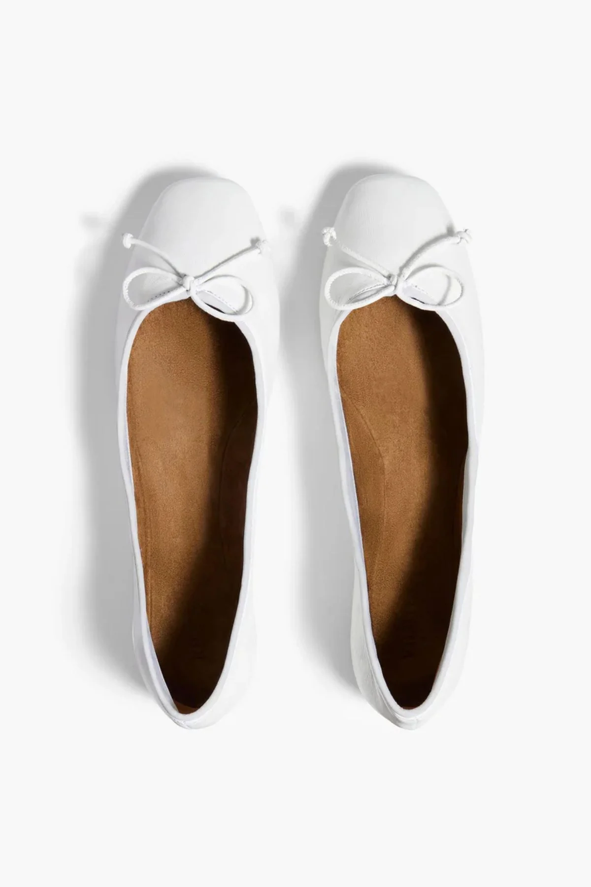 KHAITE Charlotte Ballerina - Optic White - Image 3