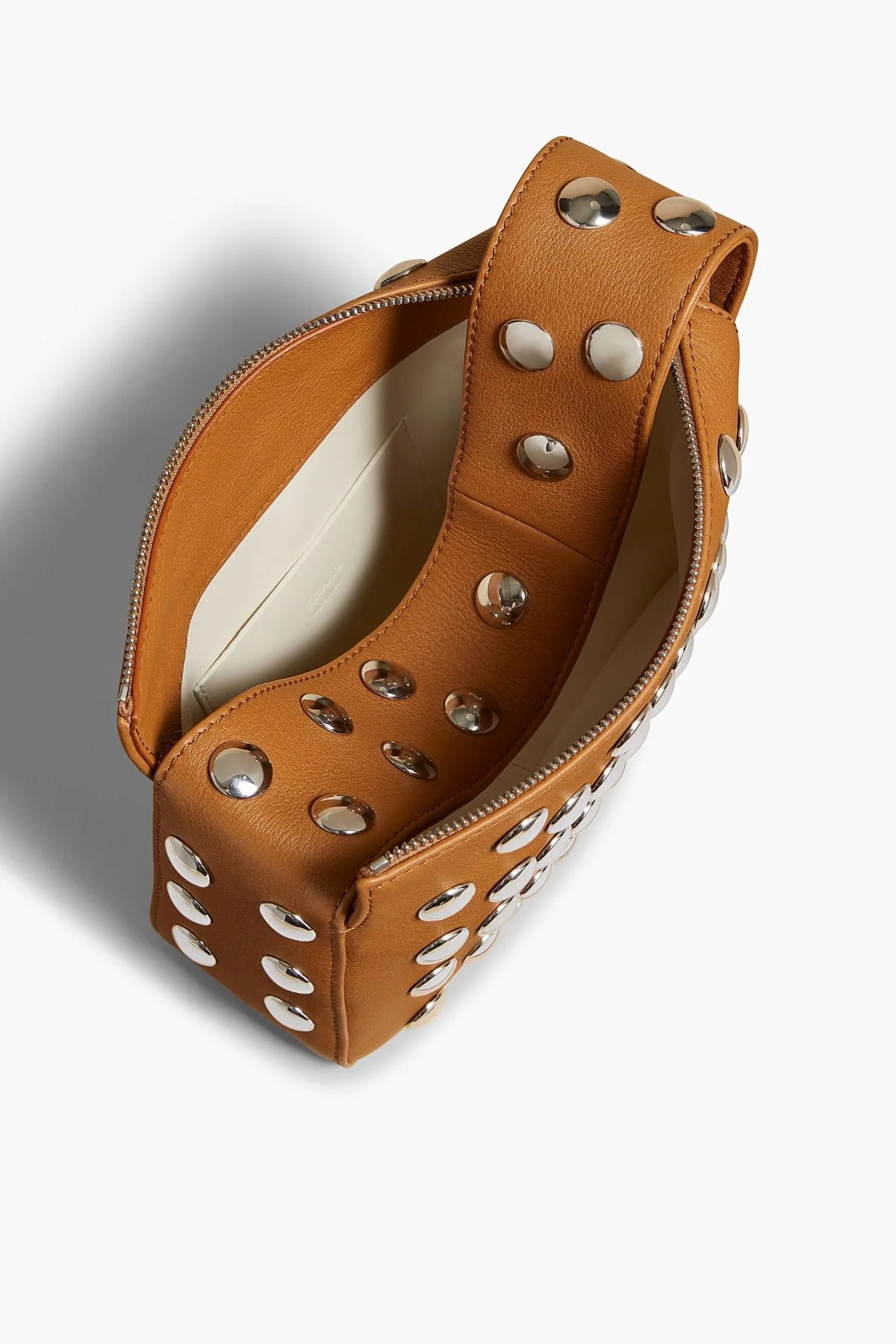 KHAITE Elena Small Studded Handbag - Nougat - Image 5