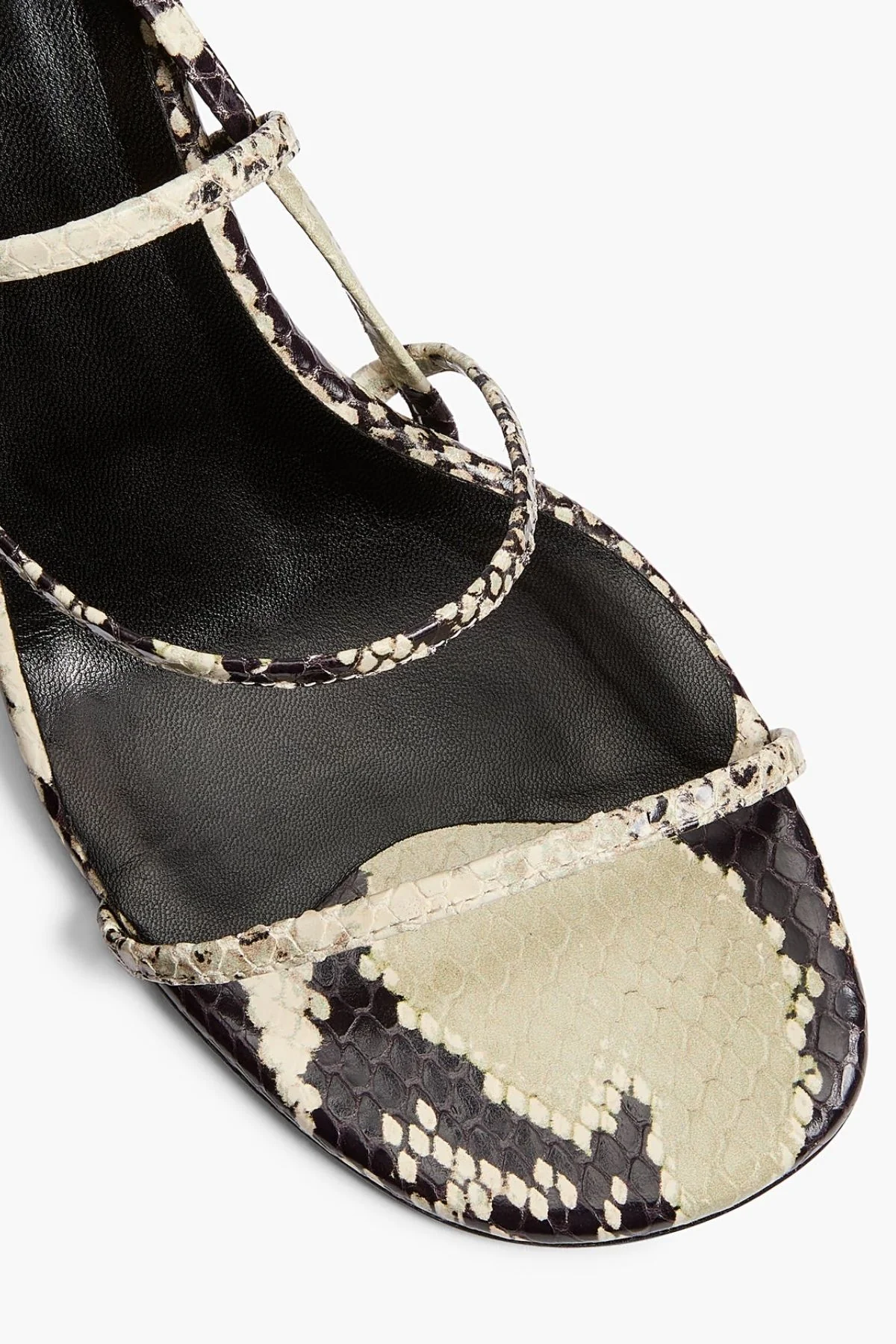 KHAITE Loop Sandal - Natural Python - Image 4