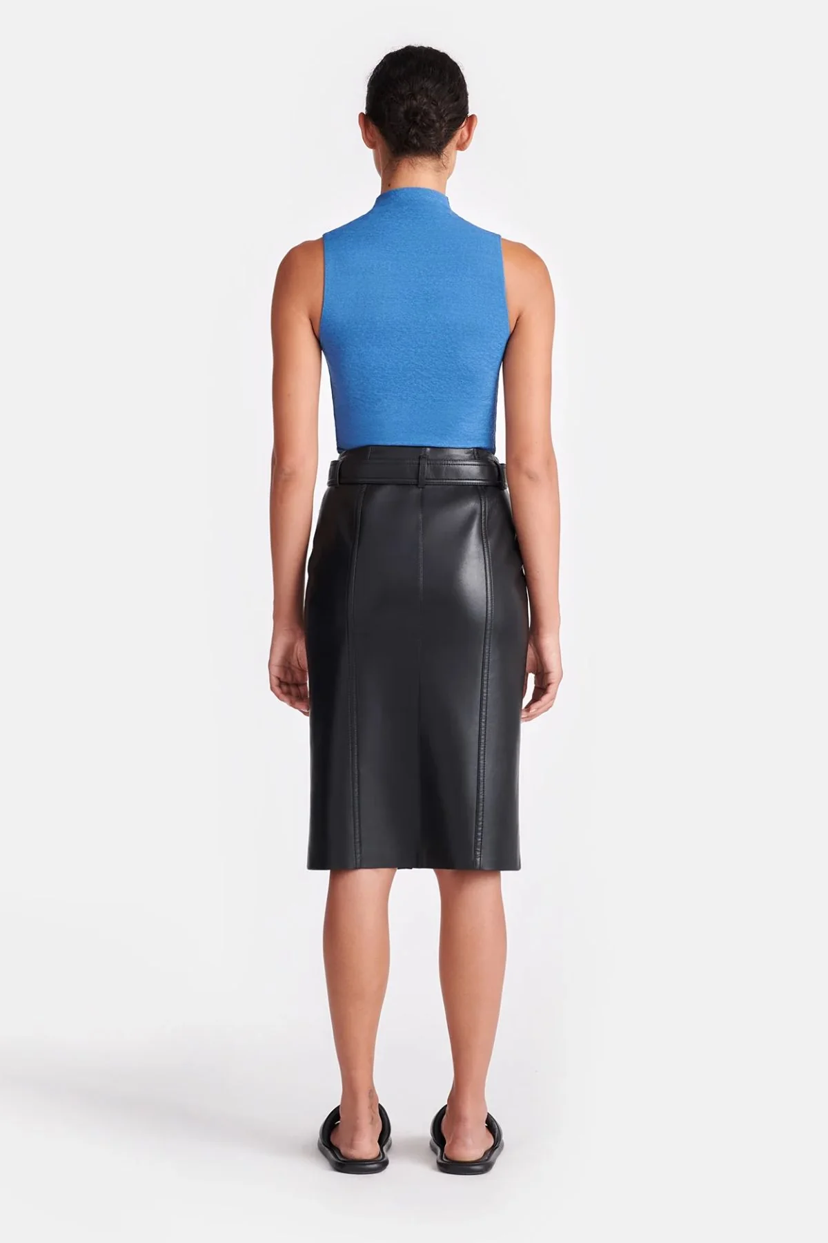 Nanushka Annyka Top - Blue - Image 3