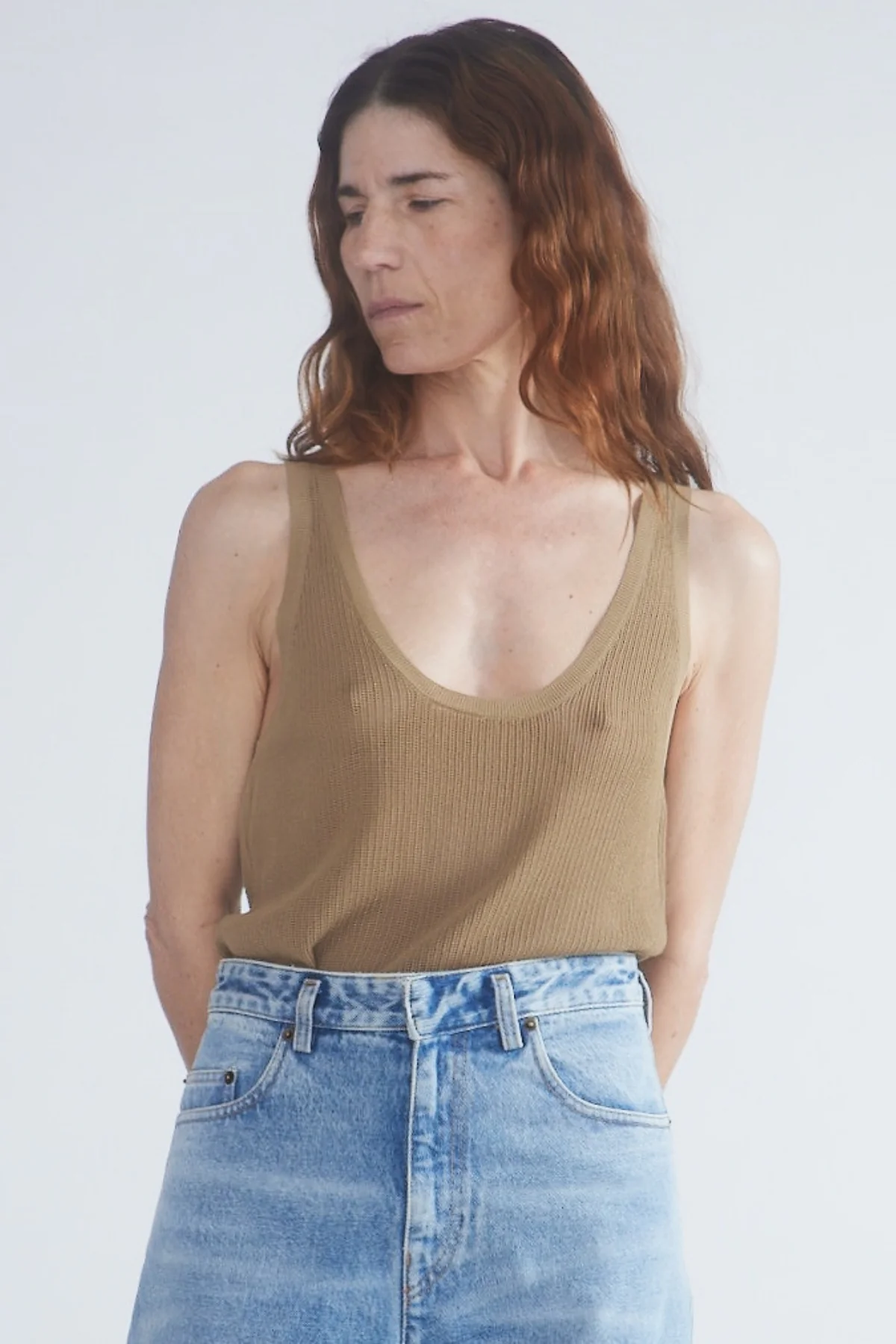 Petar Petrov Summer Babe Tank Top - Desert - Image 3