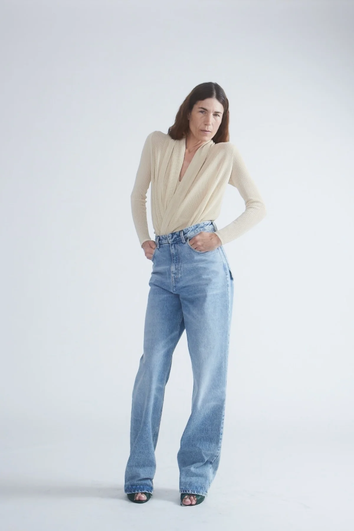 Petar Petrov The Island Hoodie Top - Ivory - Image 6