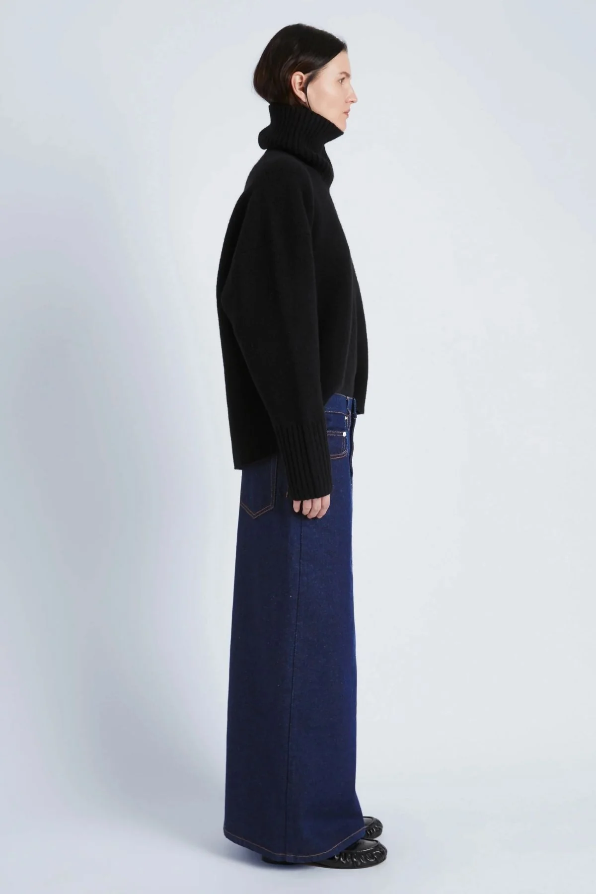 Proenza Schouler Calder Skirt - Indigo - Image 3