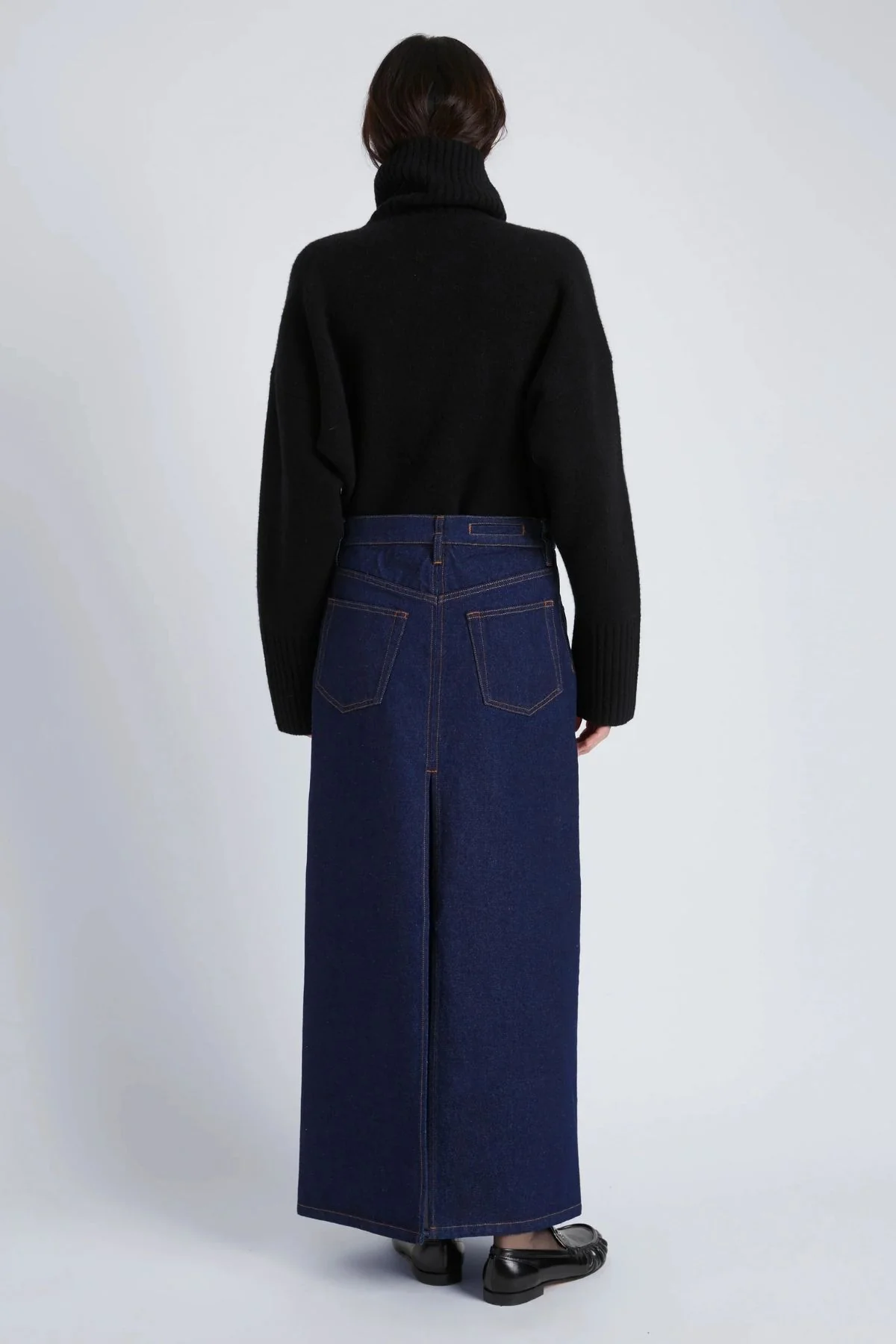 Proenza Schouler Calder Skirt - Indigo - Image 4