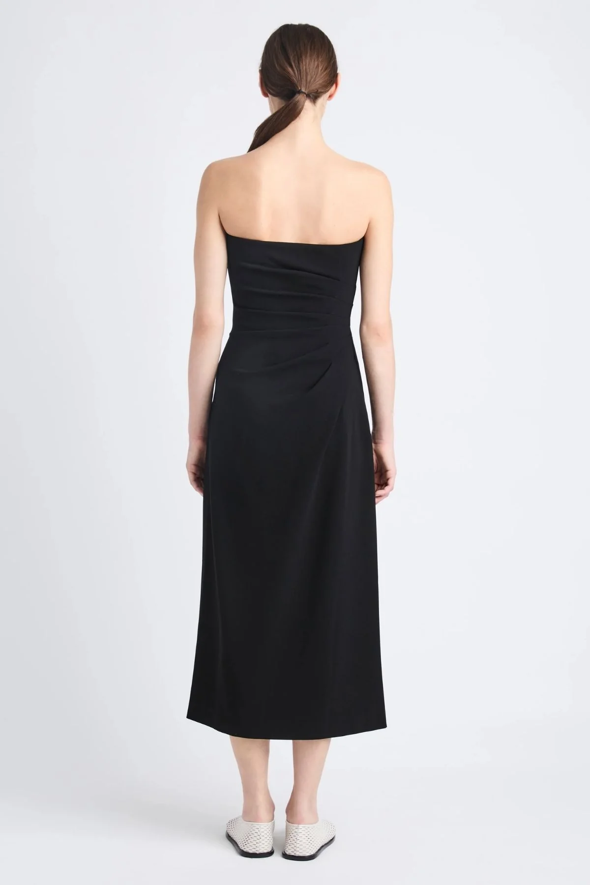 Proenza Schouler Shira Strapless Dress - Black - Image 3