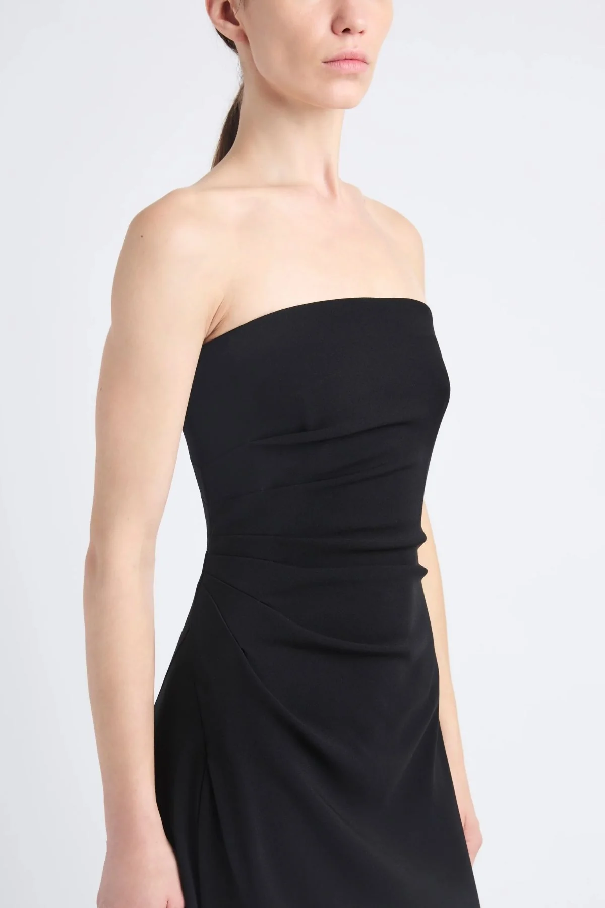 Proenza Schouler Shira Strapless Dress - Black - Image 5