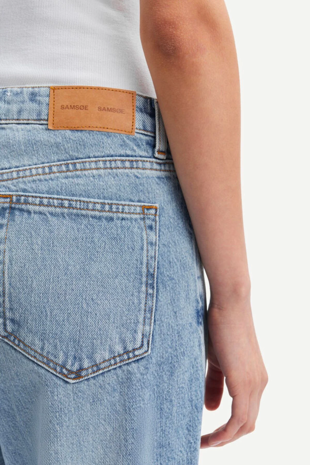 Samsøe Samsøe Marianne Jeans - Light Heritage - Image 5