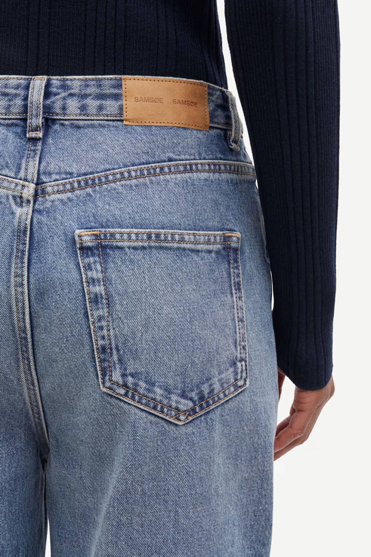 Samsøe Samsøe Sashelly Jeans - Morning Sky - Image 4