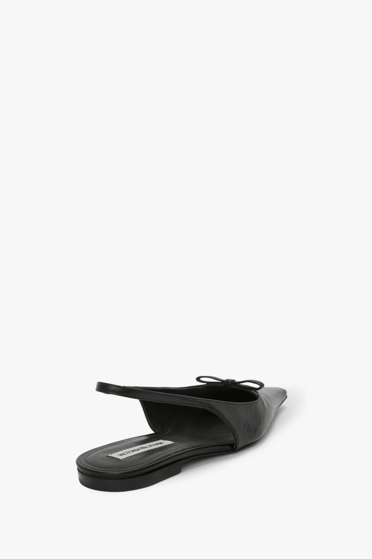 Victoria Beckham Flat Slingback - Black - Image 4